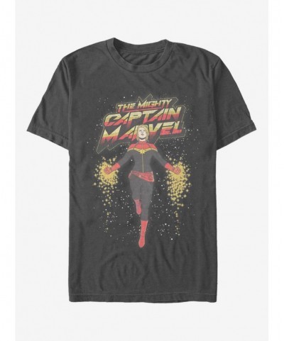 Value Item Marvel Captain Marvel Mighty Cap T-Shirt $11.95 T-Shirts