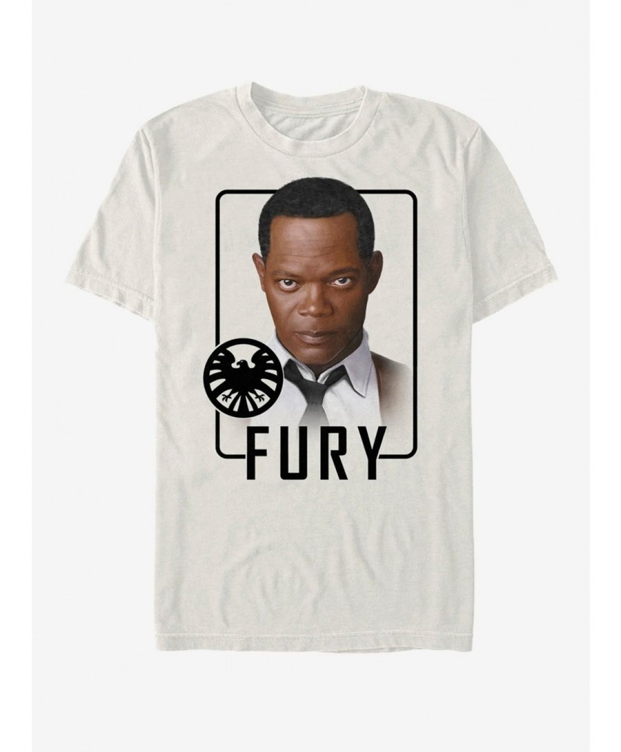 Sale Item Marvel Captain Marvel Fury ID T-Shirt $9.32 T-Shirts