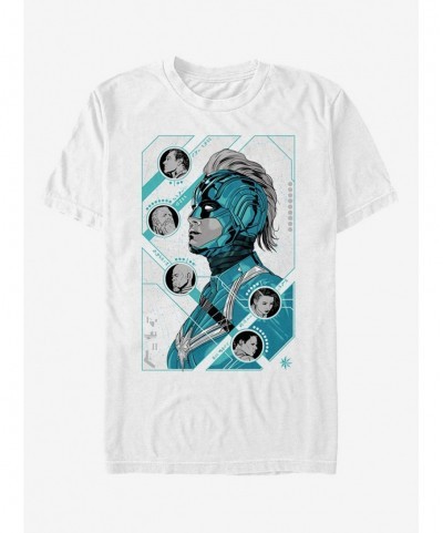 Unique Marvel Captain Marvel Kree T-Shirt $10.76 T-Shirts