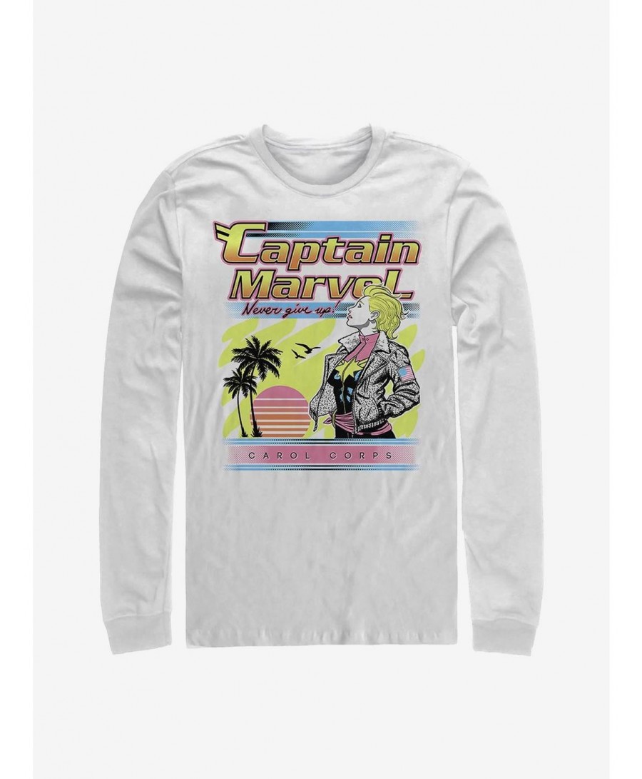 Wholesale Marvel Captain Marvel Carol Corps Long-Sleeve T-Shirt $16.12 T-Shirts