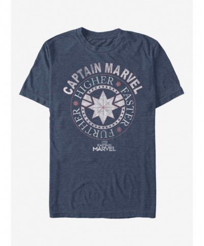 Wholesale Marvel Captain Marvel Captain Marvel Circle Of Stars T-Shirt $7.41 T-Shirts