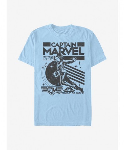 Special Marvel Captain Marvel Captain Poster T-Shirt $10.76 T-Shirts