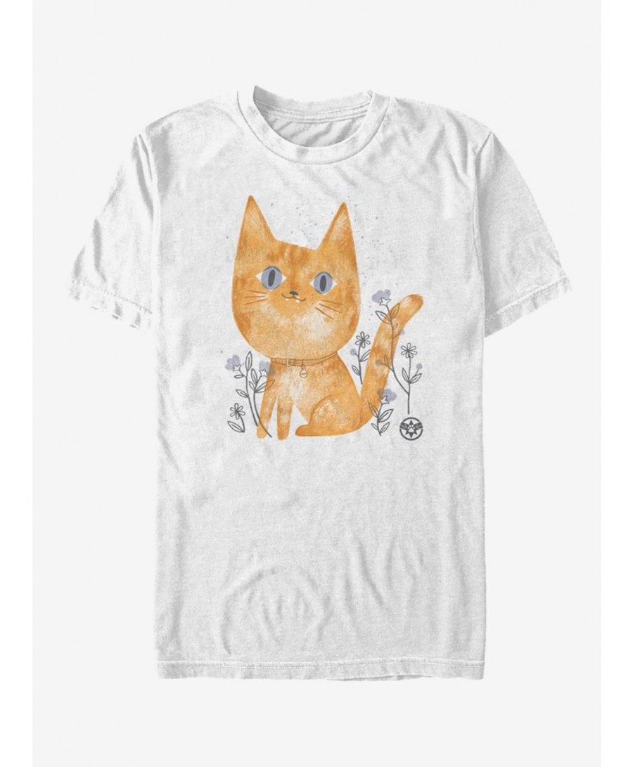 Fashion Marvel Captain Marvel Goose the Cat T-Shirt $10.04 T-Shirts