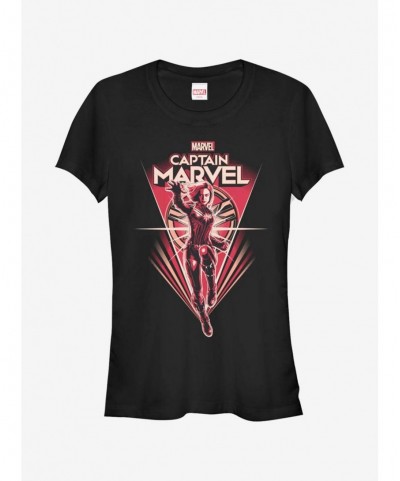 Value for Money Marvel Captain Marvel Save Her Girls T-Shirt $7.72 T-Shirts