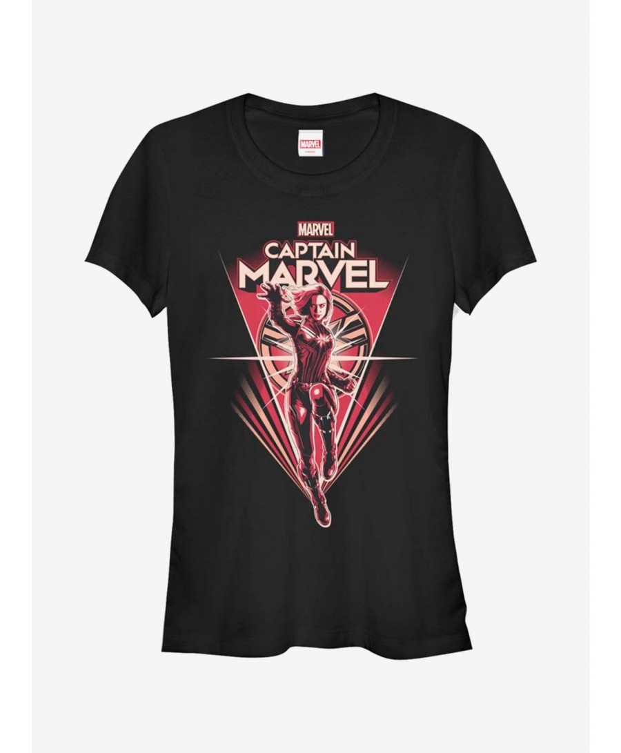 Value for Money Marvel Captain Marvel Save Her Girls T-Shirt $7.72 T-Shirts