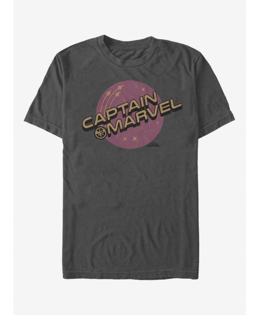 Clearance Marvel Captain Marvel Captain Planets T-Shirt $10.76 T-Shirts