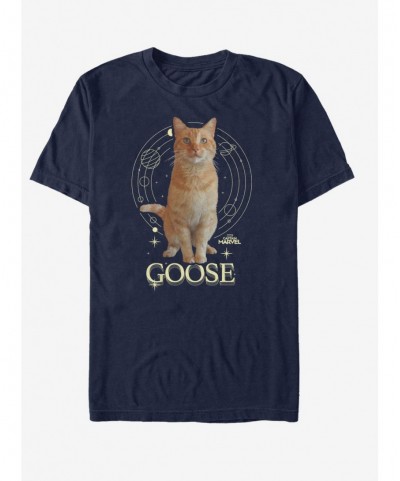 Sale Item Marvel Captain Marvel Goose Kitty T-Shirt $8.60 T-Shirts