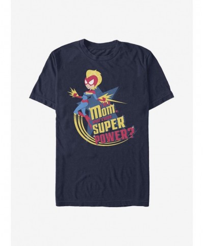 Value Item Marvel Captain Marvel Super Power Mom T-Shirt $7.17 T-Shirts