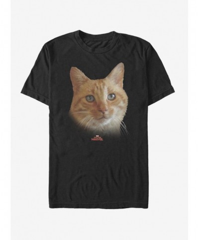 Trendy Marvel Captain Marvel Cat Face T-Shirt $11.95 T-Shirts