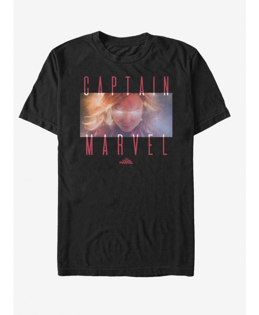 Crazy Deals Marvel Captain Marvel That Glow T-Shirt $7.17 T-Shirts