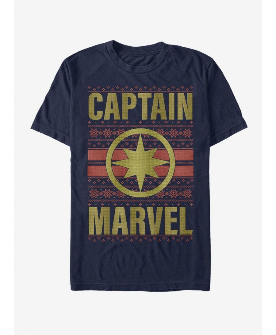 Pre-sale Marvel Captain Marvel Sweater T-Shirt $7.65 T-Shirts