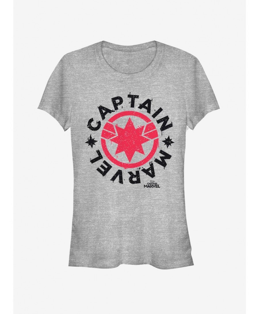 Absolute Discount Marvel Captain Marvel Girls T-Shirt $10.46 T-Shirts