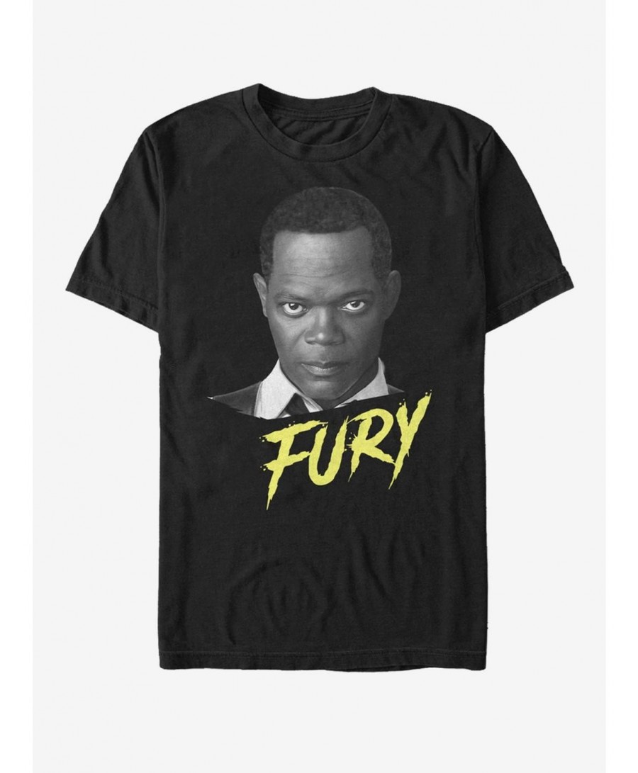 Trendy Marvel Captain Marvel Grey Fury T-Shirt $8.60 T-Shirts